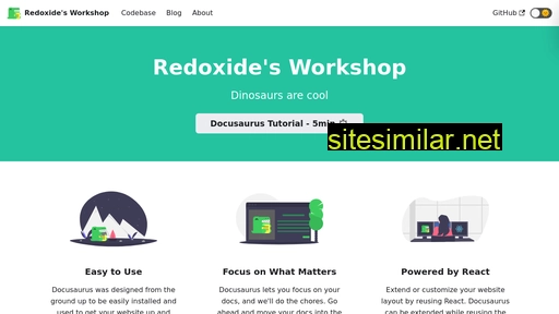 redoxide.dev alternative sites