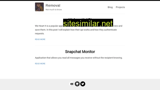 removal.dev alternative sites