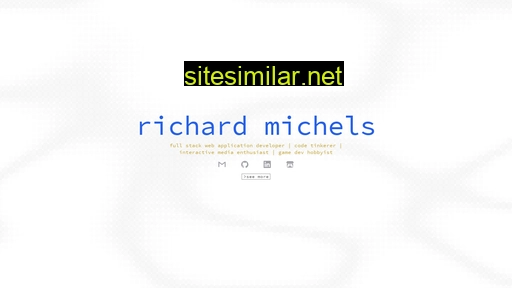 richardmichels.dev alternative sites