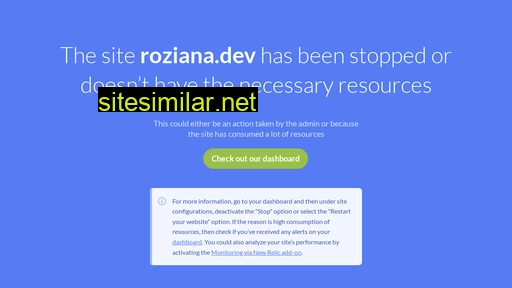 roziana.dev alternative sites