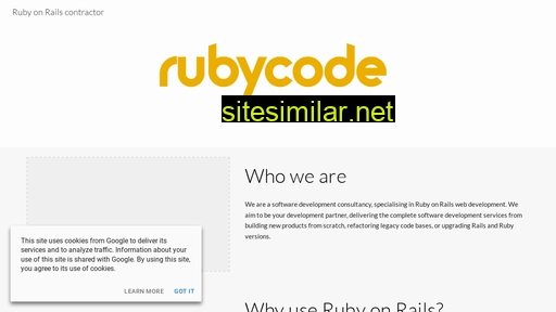 rubycode.dev alternative sites