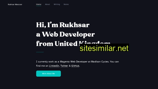 rukhsar.dev alternative sites