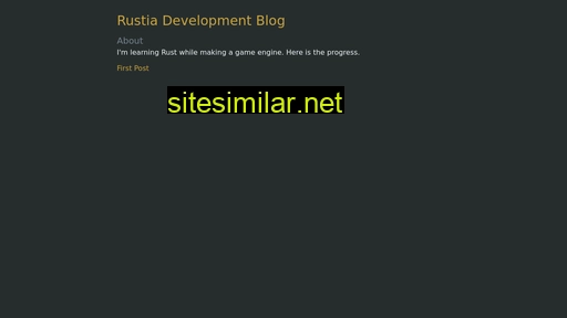 rustia.dev alternative sites