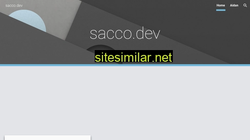 sacco.dev alternative sites