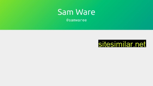samware.dev alternative sites