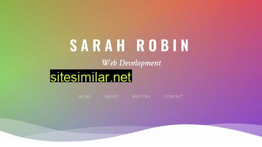 sarahrobin.dev alternative sites