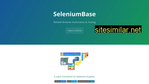seleniumbase.dev alternative sites