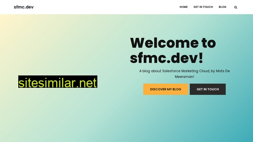 sfmc.dev alternative sites