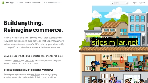 Shopify similar sites