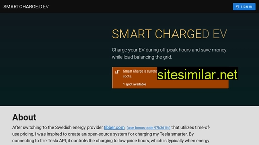smartcharge.dev alternative sites