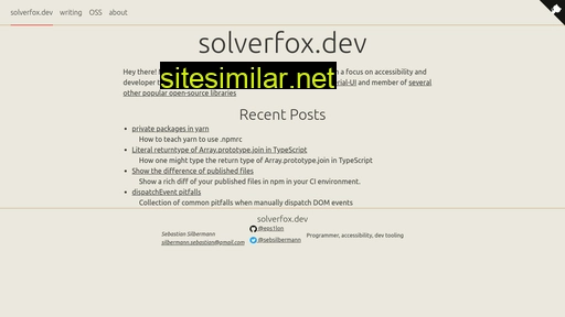 solverfox.dev alternative sites