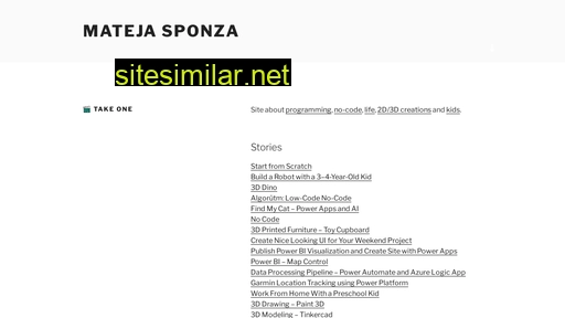 sponza.dev alternative sites