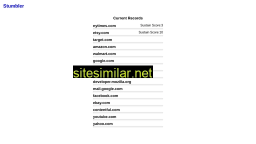 stumbler.dev alternative sites
