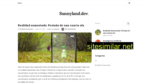 sunnyland.dev alternative sites