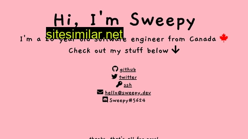 sweepy.dev alternative sites