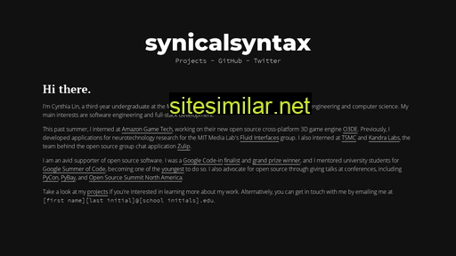 Syncl similar sites