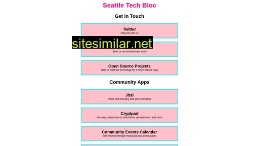 Tech-bloc-sea similar sites
