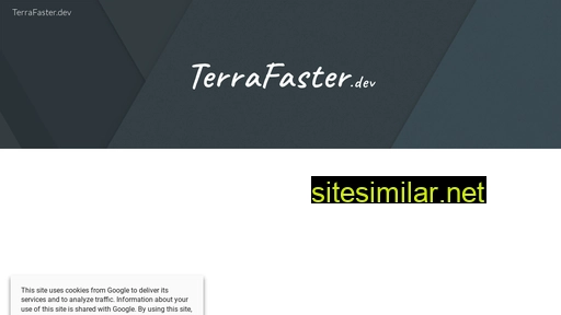 terrafaster.dev alternative sites