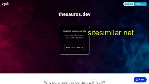 thesauros.dev alternative sites