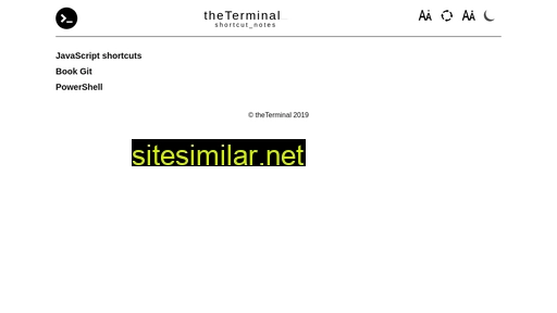 theterminal.dev alternative sites