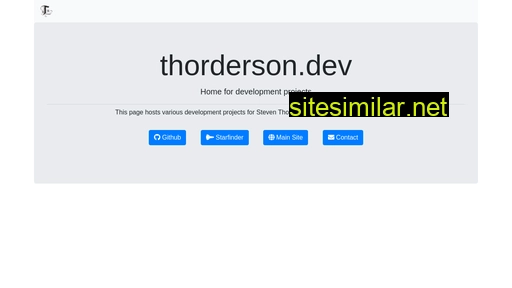 thorderson.dev alternative sites