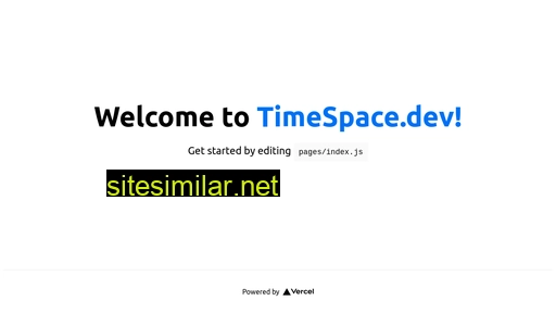 Timespace similar sites