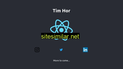 timhor.dev alternative sites