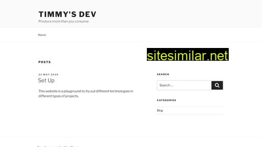 timmys.dev alternative sites