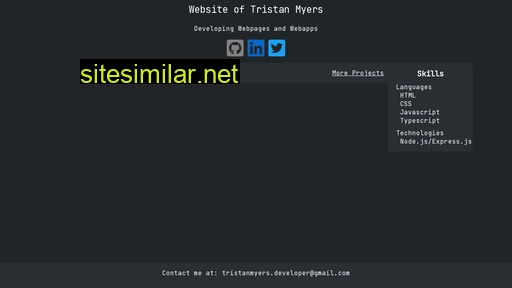 Tristanmyers similar sites