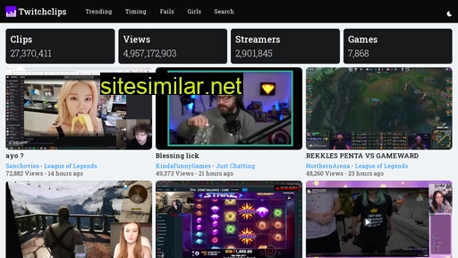 Twitchclips similar sites