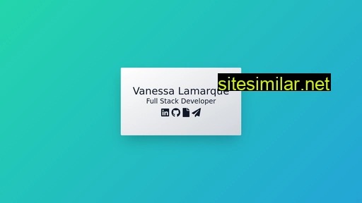 Vanessalamarque similar sites