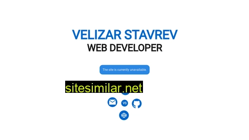 velizarstavrev.dev alternative sites