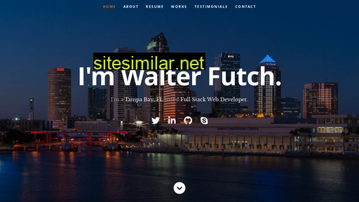 walterfutch.dev alternative sites