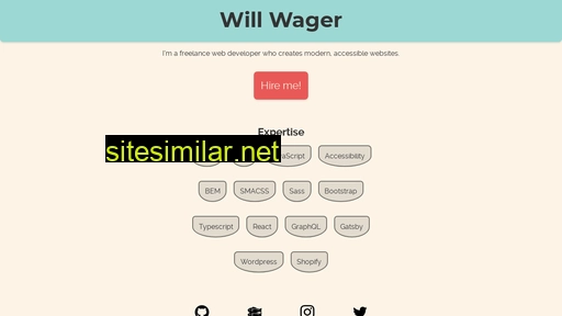 willwager.dev alternative sites