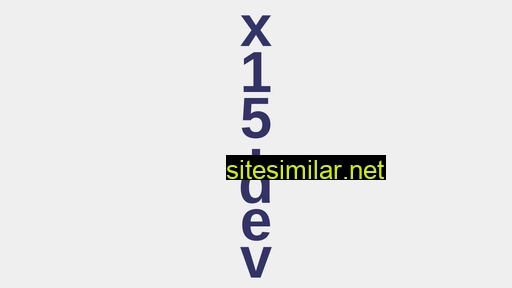 X15 similar sites