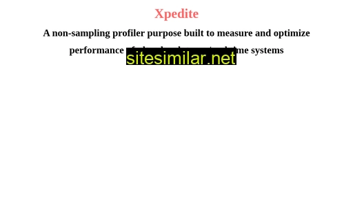 xpedite.dev alternative sites