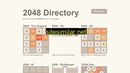 2048.directory alternative sites