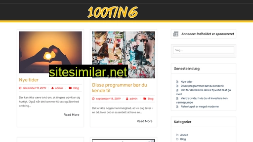 100ting.dk alternative sites