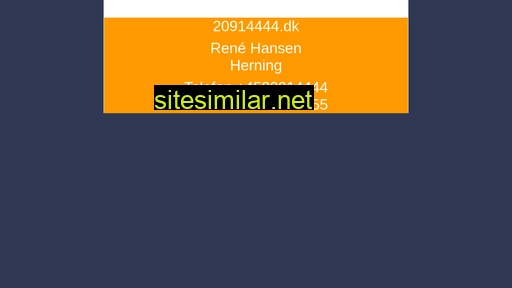 20914444.dk alternative sites