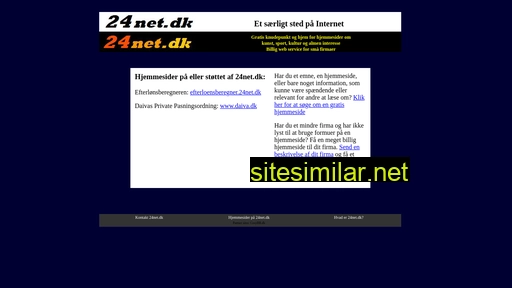 24net.dk alternative sites
