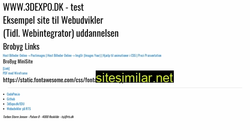 3dexpo.dk alternative sites