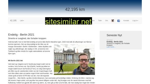 42195.dk alternative sites