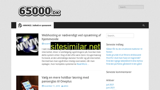 65000.dk alternative sites