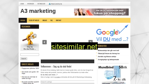 a3-marketing.dk alternative sites