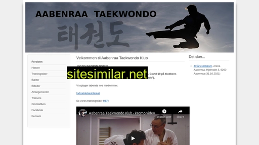 aabenraataekwondo.dk alternative sites