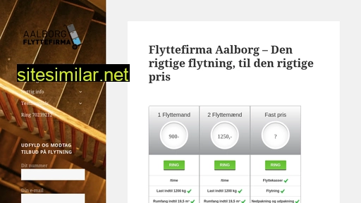 aalborgflyttefirma.dk alternative sites
