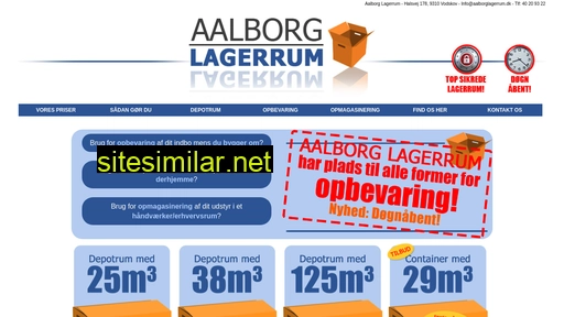 aalborglagerrum.dk alternative sites