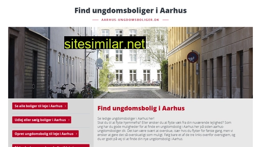 aarhus-ungdomsboliger.dk alternative sites