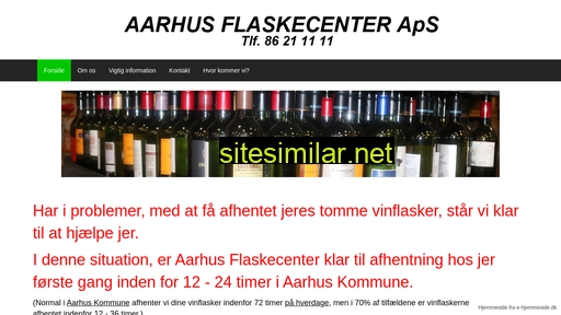 aarhusflaskecenter.dk alternative sites
