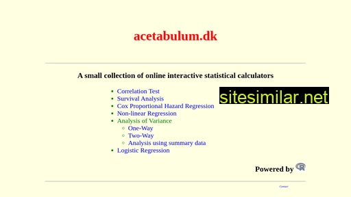 acetabulum.dk alternative sites